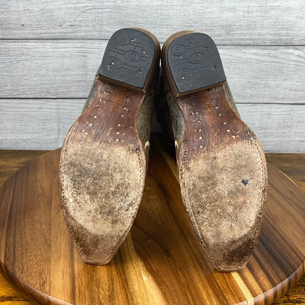 Corral Circle G Distressed Filigree Embroidered Western Boot Women’s Shoe Size 8 - Picture 13 of 15